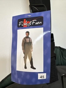 Anglerhose mit Stiefeln von Fish & Fun Gr. 45 - Bild 1 von 6