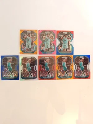 8x 2020-2021-22 Panini Prizm Silver Blue Orange Pink Ice 178 132 Miles Bridges - Image 1 of 4