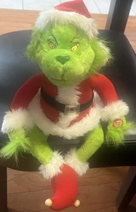 Dr. Seuss The Grinch Who Stole Christmas Univ. Studios Singing Plush 2000 Tested - Picture 1 of 16