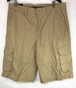 Southpole Authentic Collection Herrenshorts 36 x 13 hellbraun Baggy Cargotasche Y2K neu - Bild 1 von 11