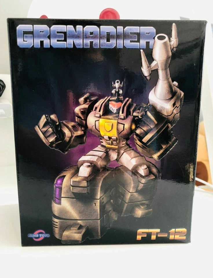 In Stock New MISB FansToys FT-12 Grey Chest GRENADIER Insecticon Action Figure - Image 1 of 1