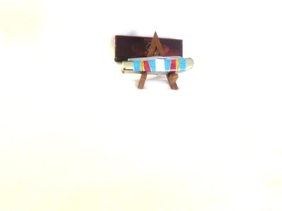 Faca de bolso dobrável The Bone Collector 5 lâminas com cabo de pedra e lâminas gravadas - Imagem 1 de 4