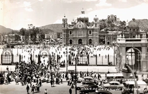 México Villa de Guadalupe Ciudad de México Vintage RPPC C402 - Imagen 1 de 2