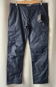 LAPG LA Police Gear Women's Tactical Pants Navy Cargo Pocket Stretch Sz 14 Long - Picture 1 of 21