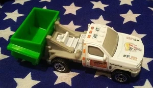 PRESIDENT DONALD TRUMP CUSTOM DECALED GARBAGE TRUCK #1 45 / 47 MATCHBOX - Picture 1 of 4