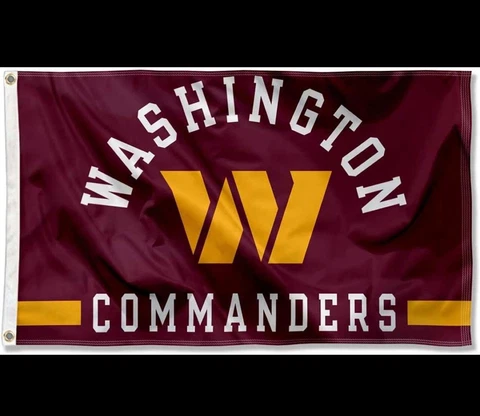 Washington Pro Football Team Flag 3 x 5 Tailgate Flag Mancave Football Banner Cover