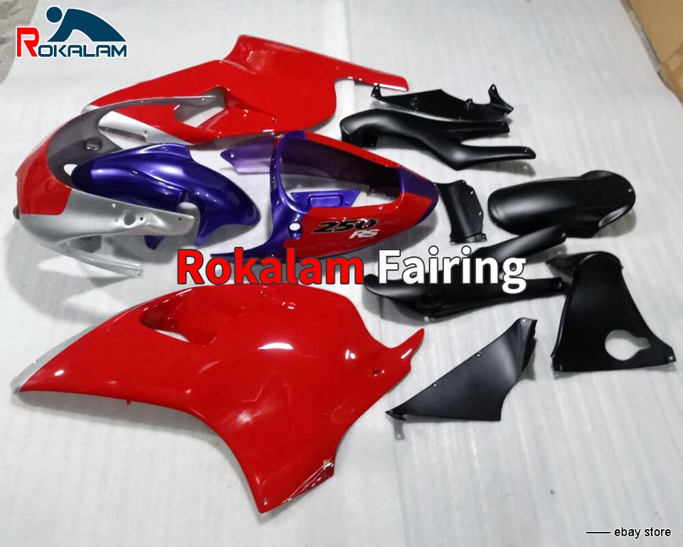 Kit de carenado de moto deportiva carrocería roja para Aprilia RS250 1995 1996 1997 RS 250 Foto 1 de 1