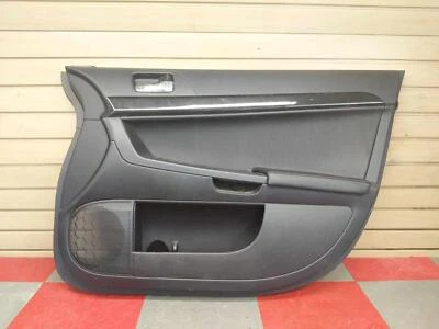 2008 Mitsubishi Lancer EVO OEM RH Front Door Trim Panel Black — 第 1/4 张图片