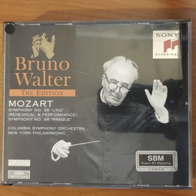 BRUNO WALTER Mozart Symphonies 36 & 38  VG+/EX(2CD) - Bild 1 von 4