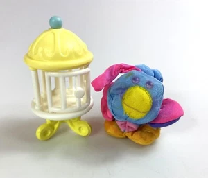 Smooshees Cuddler Critters Perchy Bird w/ Birdcage Vintage Fisher Price 1988 - Picture 1 of 2