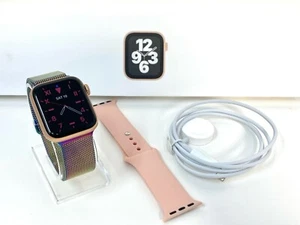 Apple Watch SE 40mm Cellular Aluminum Rose Gold Case Unlocked 8.5/10 - Very Good - Picture 1 of 10