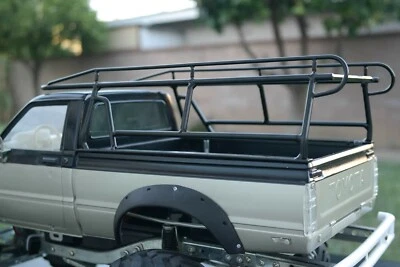 "Toy" Metal Rear Bed Rack 1/10 RC Tamiya Toyota Hilux Bruiser RC4WD Trail Finder - Image 1 of 4
