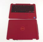 Dell Inspiron 11 3168 3169 Red LCD Back Cover Palmrest Keyboard - J00M5 C7C8P B 