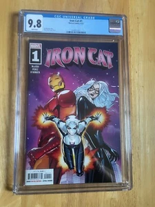 IRON CAT #1 - CGC 9.8! PERE PEREZ VARIANT COVER! - Picture 1 of 4