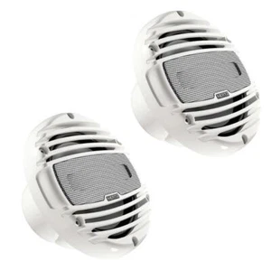 Hertz HMX 6.5 LD White 6.5" Coaxial Marine Boat Speakers LED 75w RMS - Picture 1 of 2