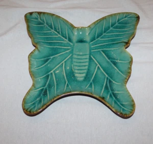 Cracker Barrel Butterfly Tray gebraucht 9" grün - Bild 1 von 2