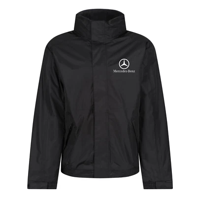 Mercedes Benz Waterproof Windproof Hooded Fleece Lined Jacket Regatta Dover - Image 1 of 4