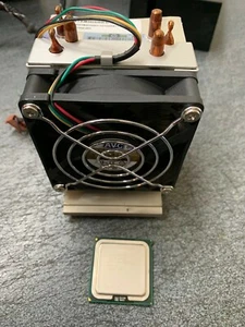 HP Xeon 5060 CPU 3,2 GHz 1066mhz 4mb 398571-002 + DISSIPATORE - Foto 1 di 3