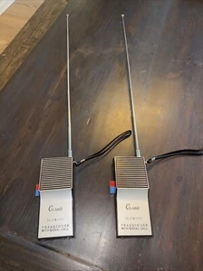 Vintage Cosmic  Solid State Transceiver W/ Signal Call Walkie Talkies Working - Afbeelding 1 van 6