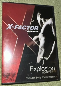 X-Factor von Weider Explosion Workout (2009, DVD) - Bild 1 von 4