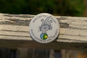 How Can You Resist Such Cuteness and Talent? Sandra Boynton 1 3/4" Pin Button - Imagen 1 de 2