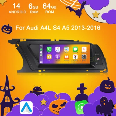 8.8" IPS Android Autoradio Für Audi A4/B8/S4/S5 64GB GPS DAB+ CarPlay DVR WiFi - Bild 1 von 4
