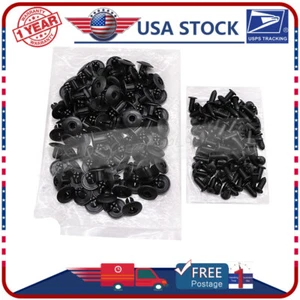 100x Fender Liner Hood Rivet Trim Fastener Clips For Hyundai Sonata Elantra - Picture 1 of 4