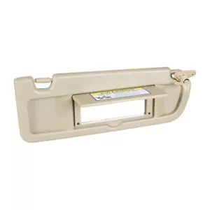 For 2006 2007- 2011 Honda Civic Sun Visor Passenger Right Side Beige Plastic - Picture 1 of 12