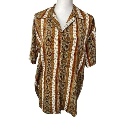 Ropa deportiva renacentista damas vintage top estampado ecléctico artístico talla pequeña EE. UU. Foto 1 de 4