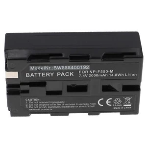 Battery for Sony PLM-A55 Glasstron PLM-A35 Glasstron PLM-50 Glasstron 2000mAh - Picture 1 of 4