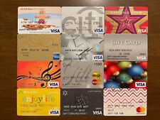New listing
		Credit Charge Card 12 different new & used collectible gift cards Simon Malls