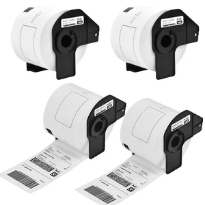 For Brother DK-1202 Shipping Labels 2.4"x3.9",Die-Cut,QL Label Printers - Picture 1 of 19