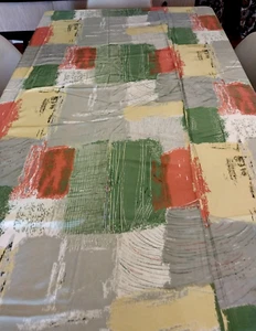 Vintage 1960s Curtain Panel Single 222cm L x 234cm W + 10.5cm - Picture 1 of 7