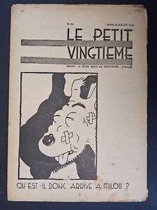Tintin Du Petit Vingtième 30 De 1930