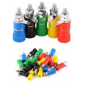 20X Polklemme Buchse Buchse für 4MM Bananenstecker Steckverbinder N627 - Bild 1 von 7
