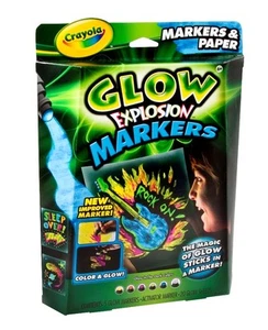 Crayola Glow Explosion - Markers & Paper - Picture 1 of 2
