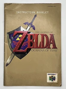 Legend of Zelda Ocarina of Time Original Manual (Nintendo 64 | N64) - 1998 - Picture 1 of 24