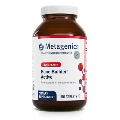 Tableta multivitamínica activa Metagenics Bone Builder con fósforo calcificado... Foto 1 de 4