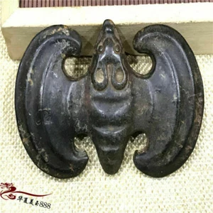 China Red mountain culture collection iron Meteorite carved totem PENDANT - Picture 1 of 7