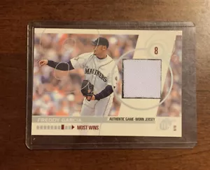 Freddy Garcia 2002 Topps Ten Relics Game Worn Jersey #TTR-FG Seattle Mariners - Picture 1 of 2