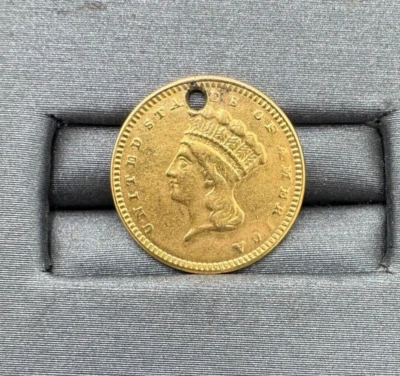 1874 P $1 Liberty Head Gold Dollar, Type 3, Nice Gold Dollar - Image 1 of 4