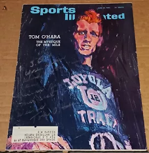 TOM O HARA Distance Runner Miler SIGNED AUTOGRAPHED 1964 Sports Illustrated SI - Picture 1 of 1