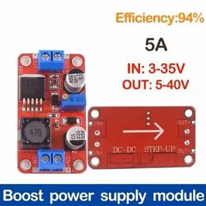 XL6019 5A Max Current DC to DC Adjustable Boost Power Supply Board Module UK - Picture 1 of 9