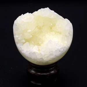 50mm Natural Quartz Cluster Crystal Gemstone Sphere Healing Mineral Reiki AAA - Picture 1 of 3