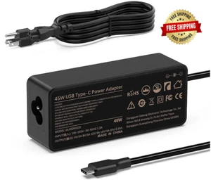 Cargador De Computadora Portatil Usb-c Para Lenovo Adaptador: Chromebook C330 - Picture 1 of 6