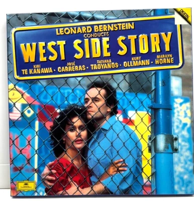 Leonard Bernstein, West Side Story Orig. vinyl, 1985, imported NM Cover & Vinyl - Image 1 of 3
