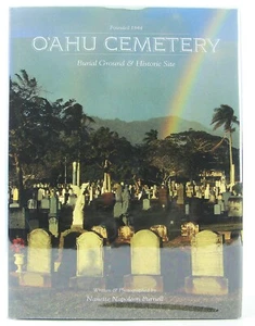 Oahu Cemetery Burial Ground & Historic Site 1998 VG+ Nuuanu Valley Oahu Hawaii - Imagen 1 de 12