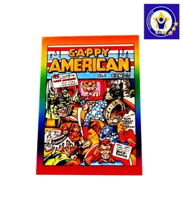 1993 Defective Comics Card # 9 Sappy American Comics #1 - Picture 1 of 2