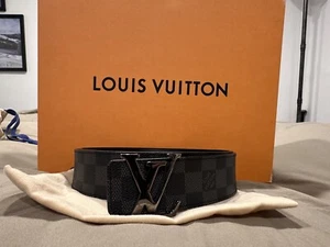Louis Vuitton LV Initiales Belt - Black (MO213) 90/36 - Picture 1 of 4