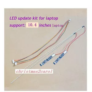 10sets 220mm LED Backlight Strip Kit,Update 10" 10.4" 10.4 inch CCFL LCD to LED - Picture 1 of 3